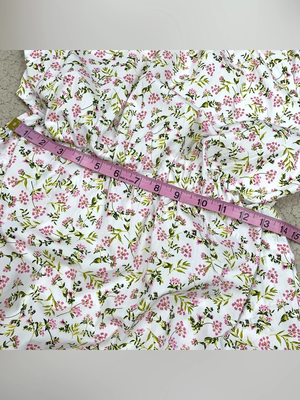 J. Crew Side-Cutout Cotton Poplin Short Sleeve Dress in Meadow Floral NWT Sz 10